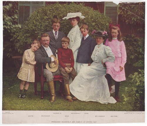 President Roosevelt and Family at Oyster Bay